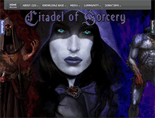 Tablet Screenshot of citadelofsorcery.com